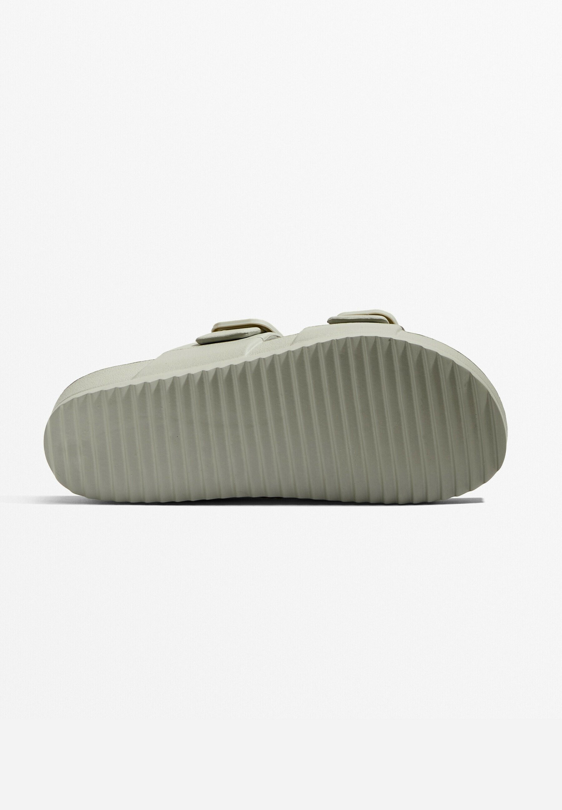 OYSHO BUCKLED - Šľapky do bazéna - khaki