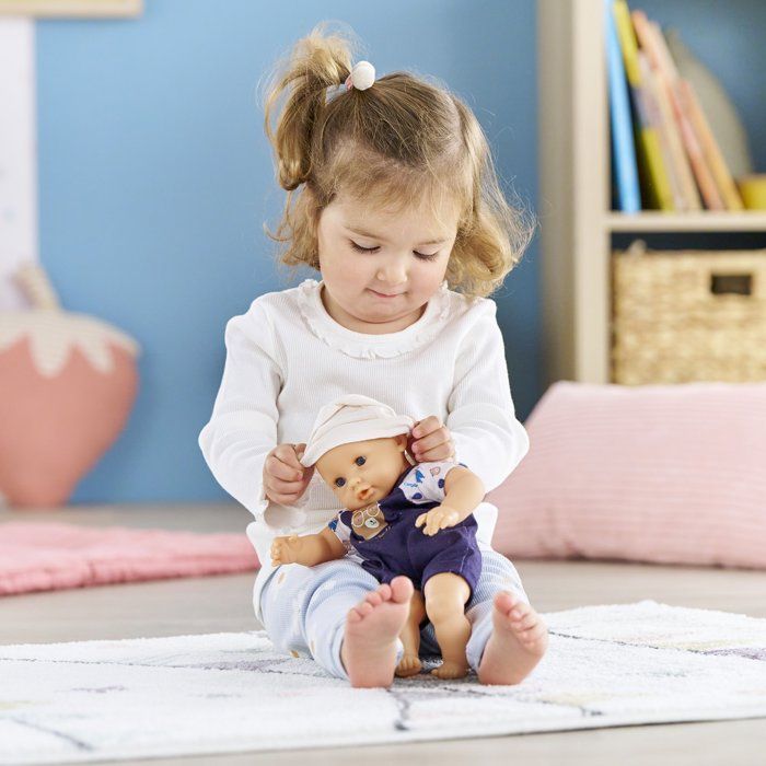 Babypop - COROLLE - Baby Cuddle Maël - Teddybeer - 30 cm - Vanaf 18 maanden