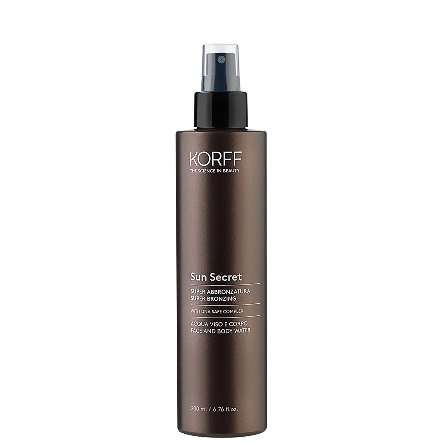 Sun Care Sun Secret Acqua Solare Super Abbronzante - Spray solare no protezione, Solare viso no protezione
