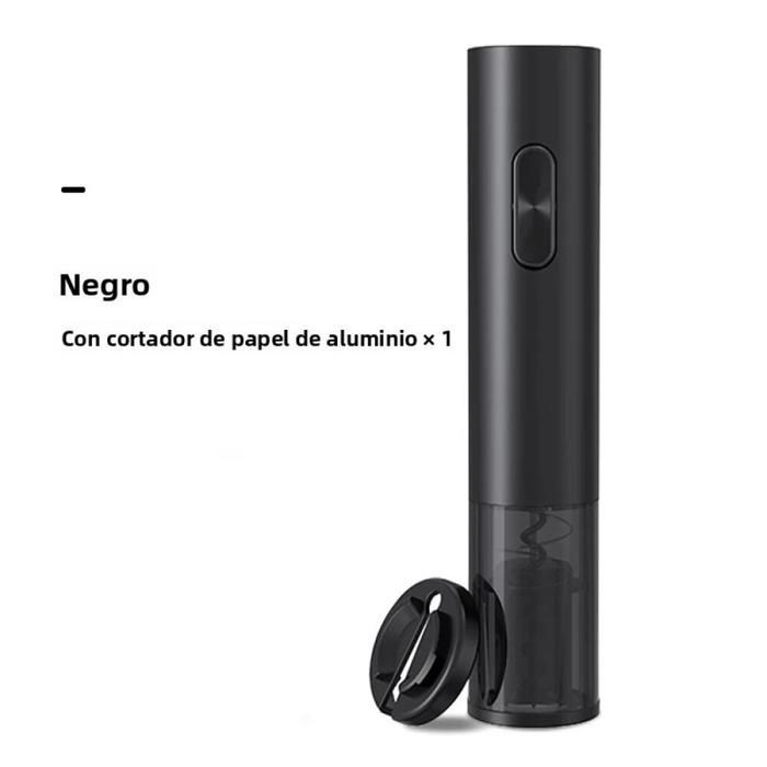 Black1 elektrisk dörröppnare med filmskärare och skruvmejsel för vinflaskor, smarta automatiska kökstillbehör,