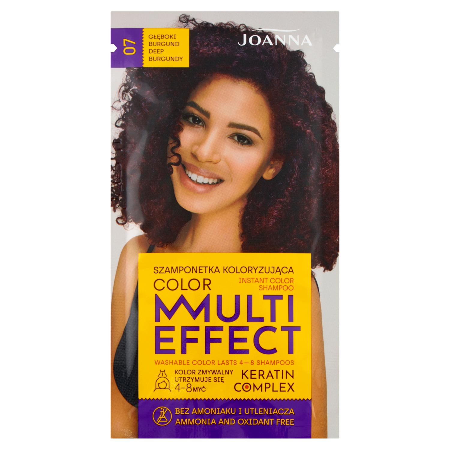 Joanna hair coloring shampoo 014 aromatic cappuccino Multi Effect