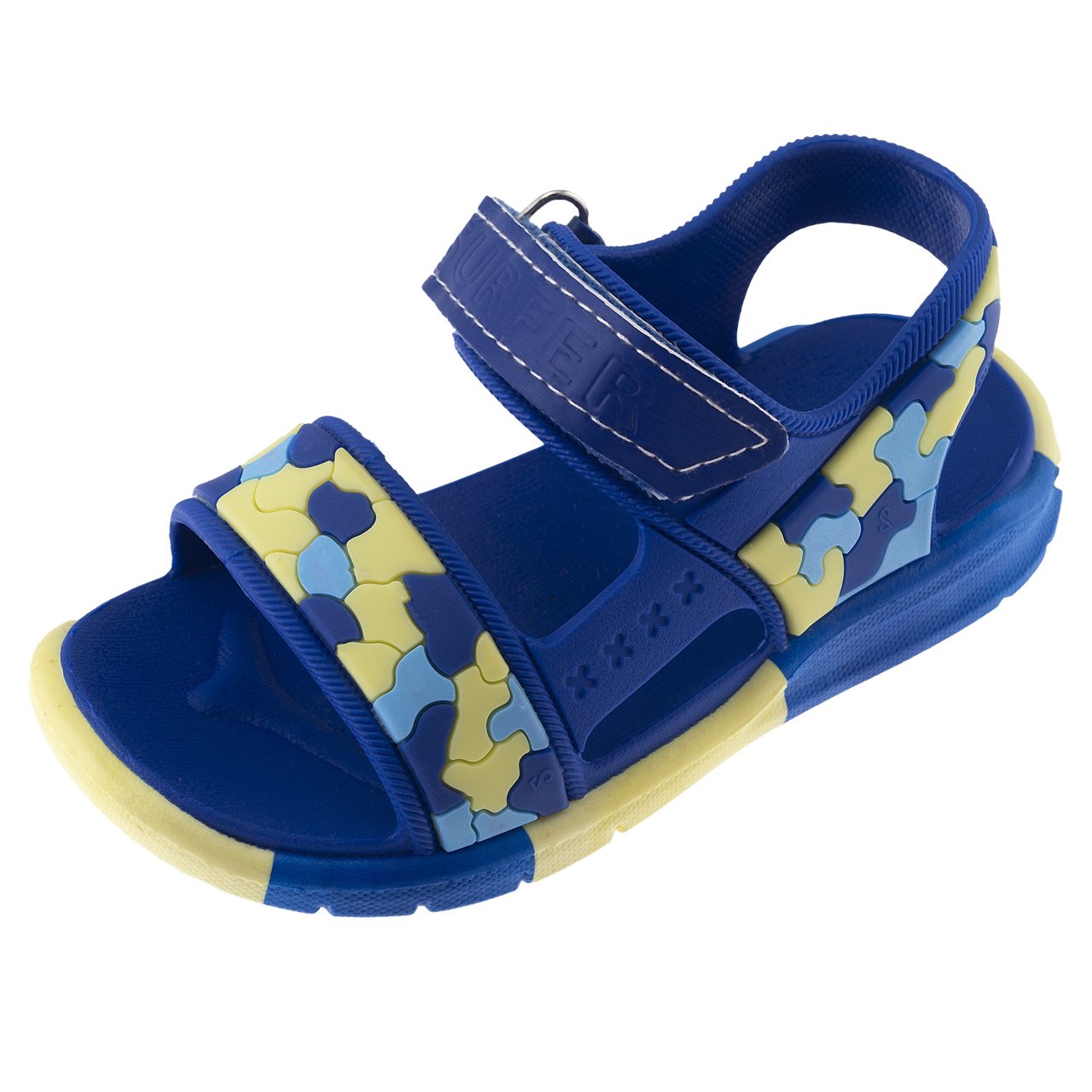 Mig blaue Kinder-Badesandalen