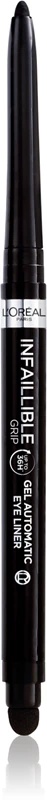 „L'Oréal Paris Infaillible Grip 36h Gel Automatic Liner“ vandeniui atsparus gelinis akių pieštukas