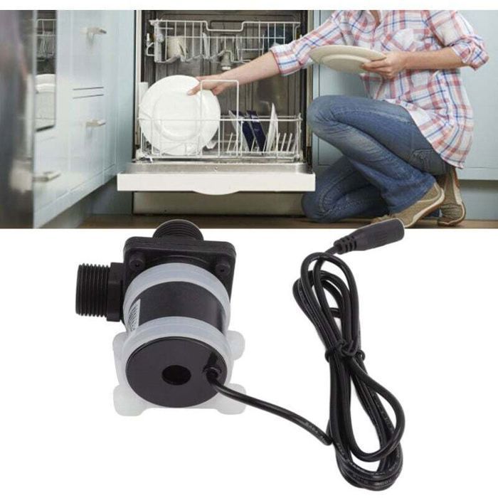Bomba de circulación de 8V-24V CC para calentador solar de agua, ducha, calefacción por suelo radiante, rosca macho G1/2 --