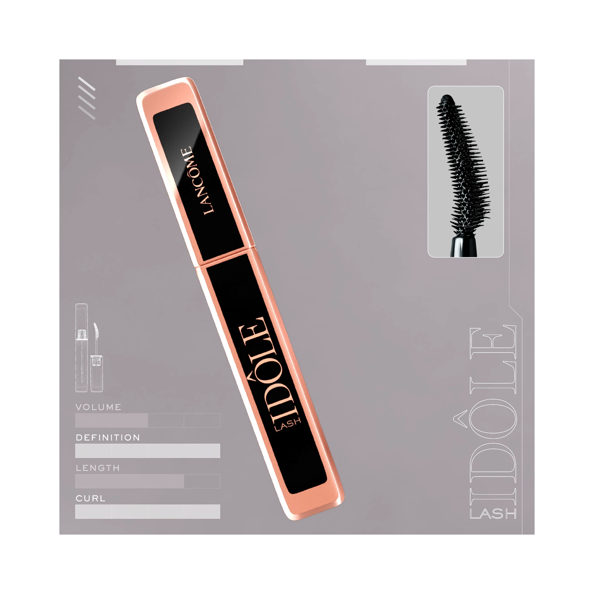 Maskara Lash Idôle crna - Lancôme