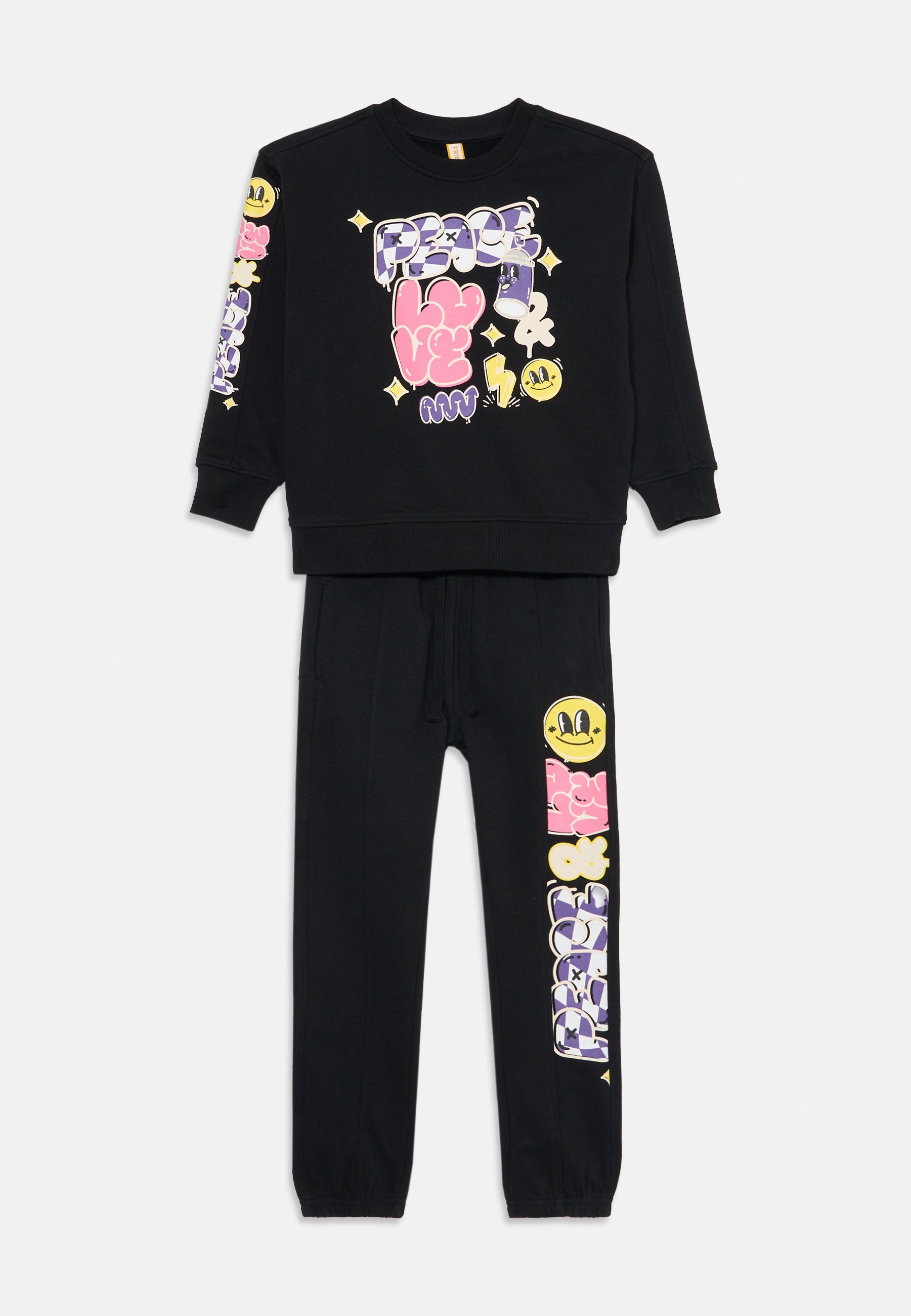 Friboo UNISEX - Trainingspak - zwart