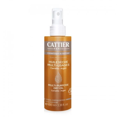 Cattier Camelia és Argán Többcélú Test- és Hajolaj 100 ml 100 ml