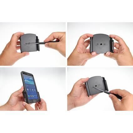 Suporte ajustável para smartphone Brodit - Brodit - 511483 - Preto - Plástico ABS - Carro