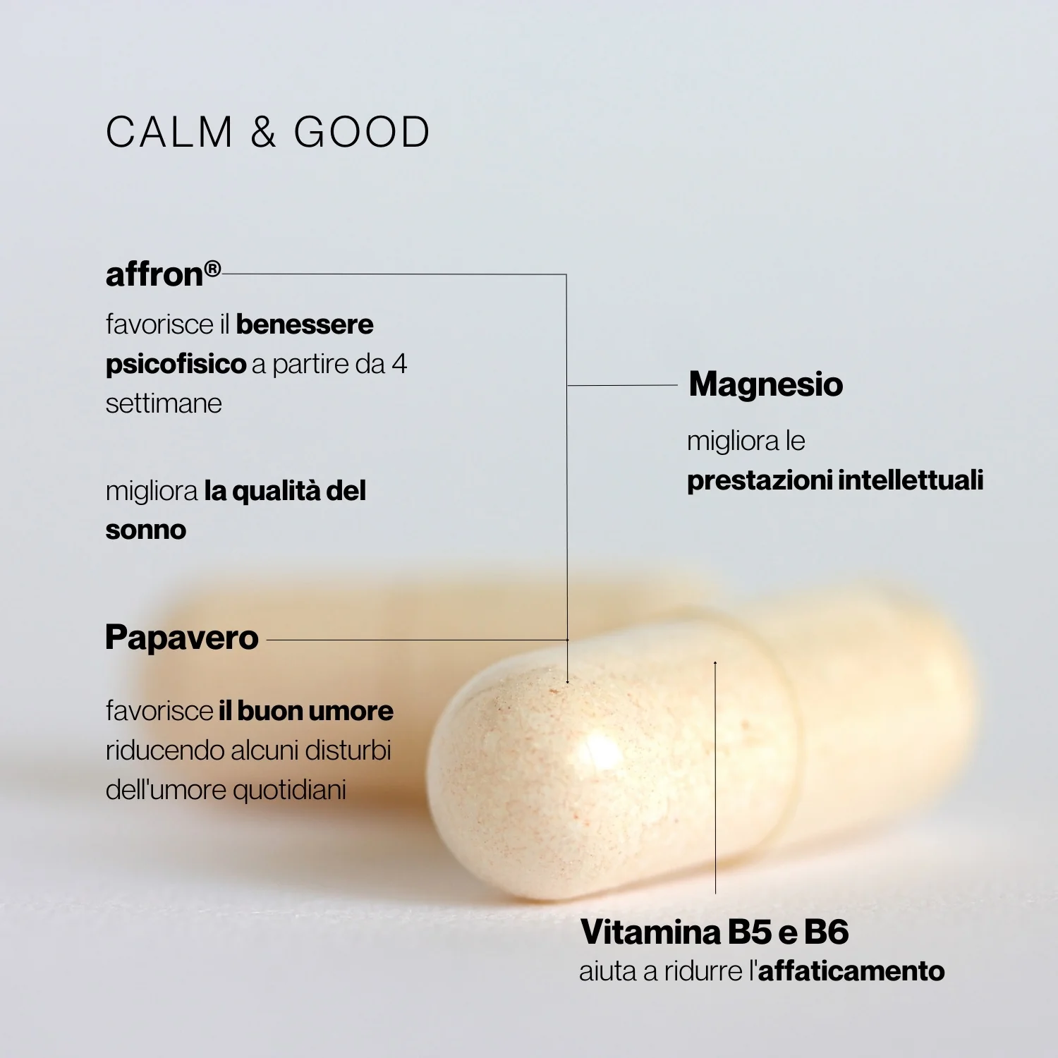 Integratori Calm & Good - Integratore Stress e Insonnia