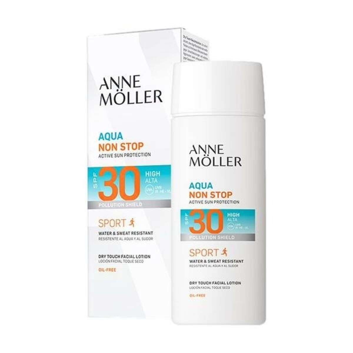 Anne Möller Sonnenschutz Aqua Non Stop Gesichtslotion LSF 30 - 75 ml