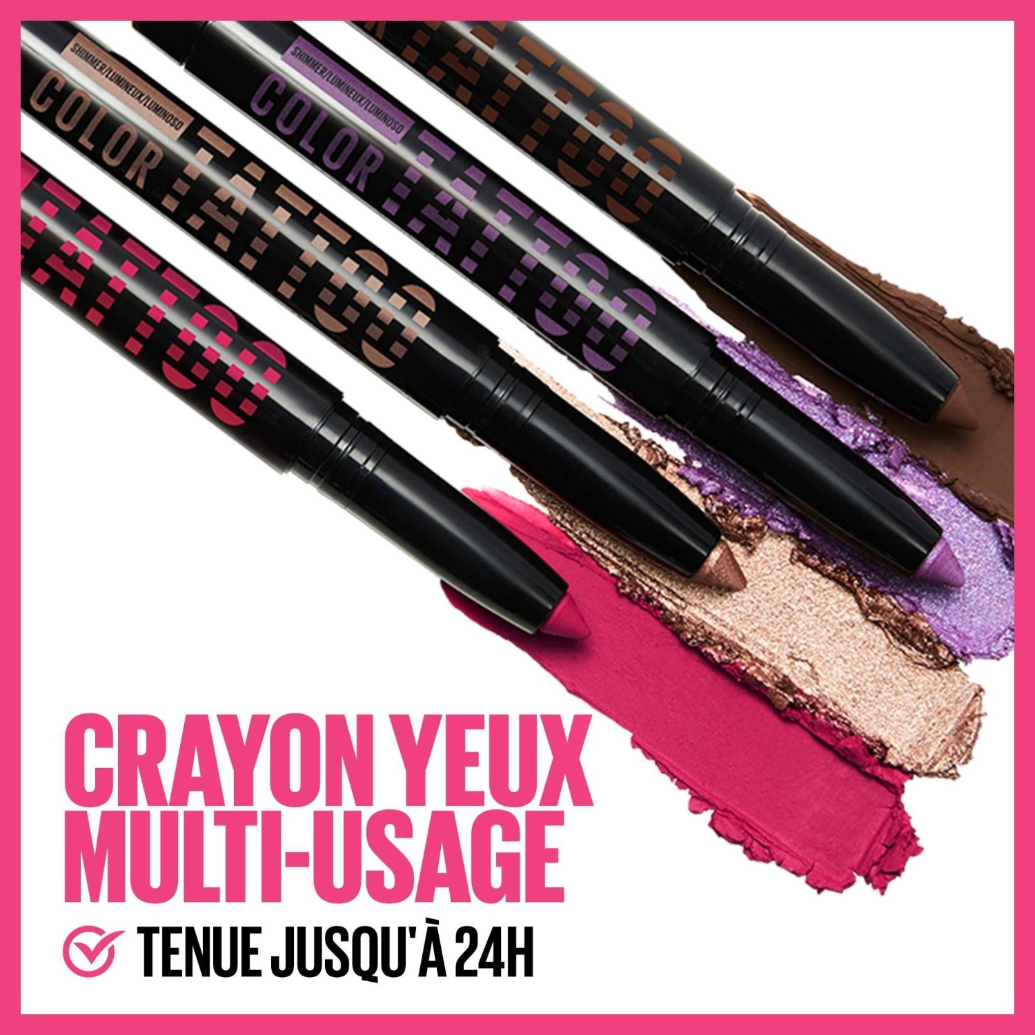Maybelline Crayon yeux multi-usages Fearless