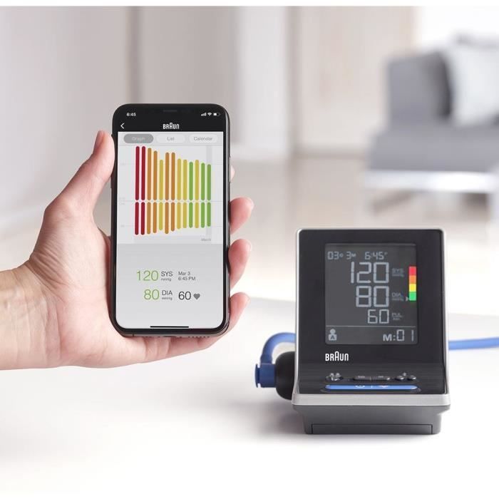 Misuratore di pressione sanguigna intelligente Braun ExactFit™ 5 Connect - BUA6350EU