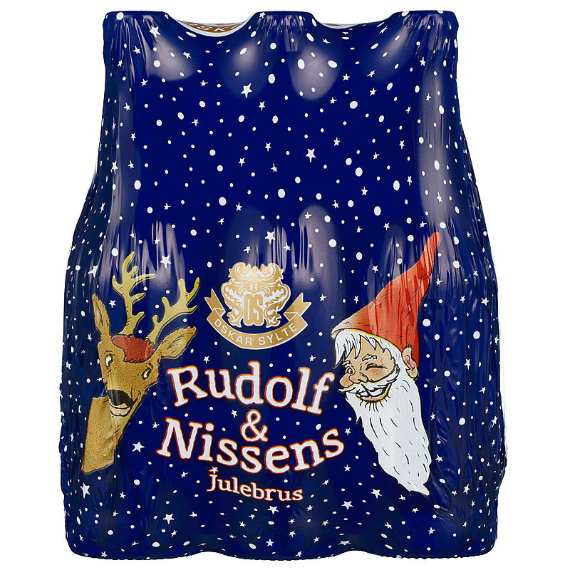 Oscar Jam Rudolf och Jultomten 6 x 0,33 liter