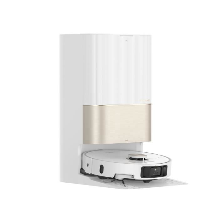 Robot aspirapolvere e lavapavimenti Dreame X40 Ultra Complete, bianco, aspirazione 12kPa, con panno lavapavimenti rimovibile e sollevabile, MopExtend