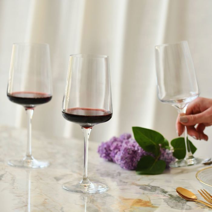 KROSNO Infinity Verres à vin rouge, Lot de 6, 500 ml