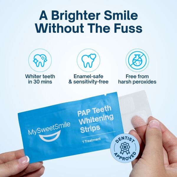 MySweetSmile PAP trakice za izbjeljivanje zuba - 21 tretman