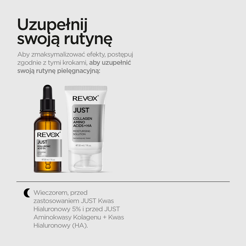 Revox B77 JUST AHA 30% + BHA 4% gladmakend en exfoliërend serum voor huidvernieuwing