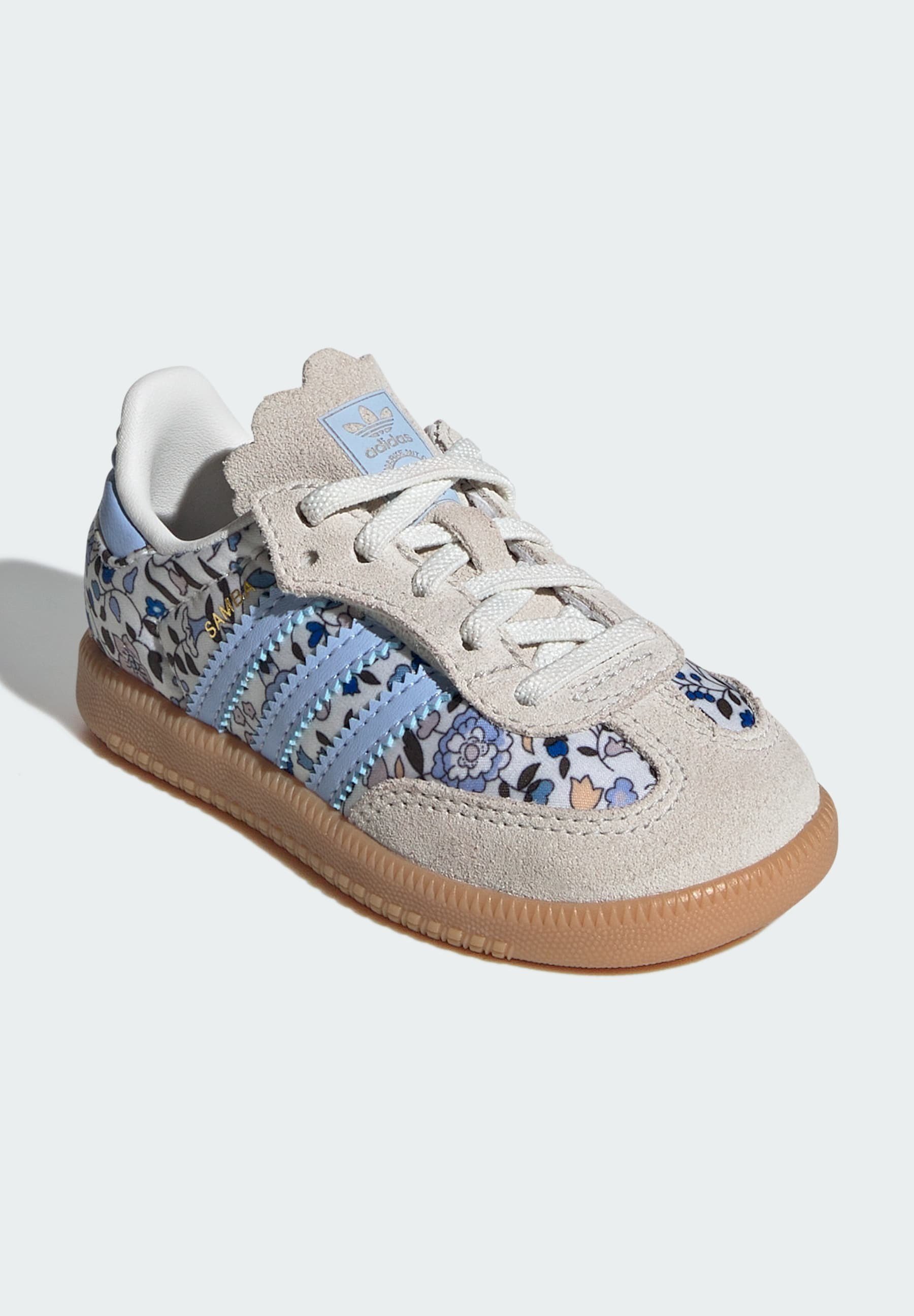 adidas Originals babyschoenen - blauw off white gum