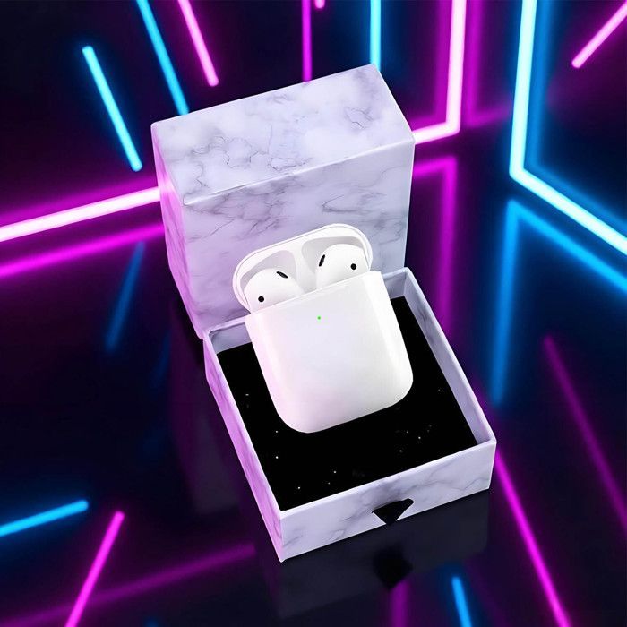 Apple AirPods di seconda generazione (2019) con custodia di ricarica Auricolari wireless