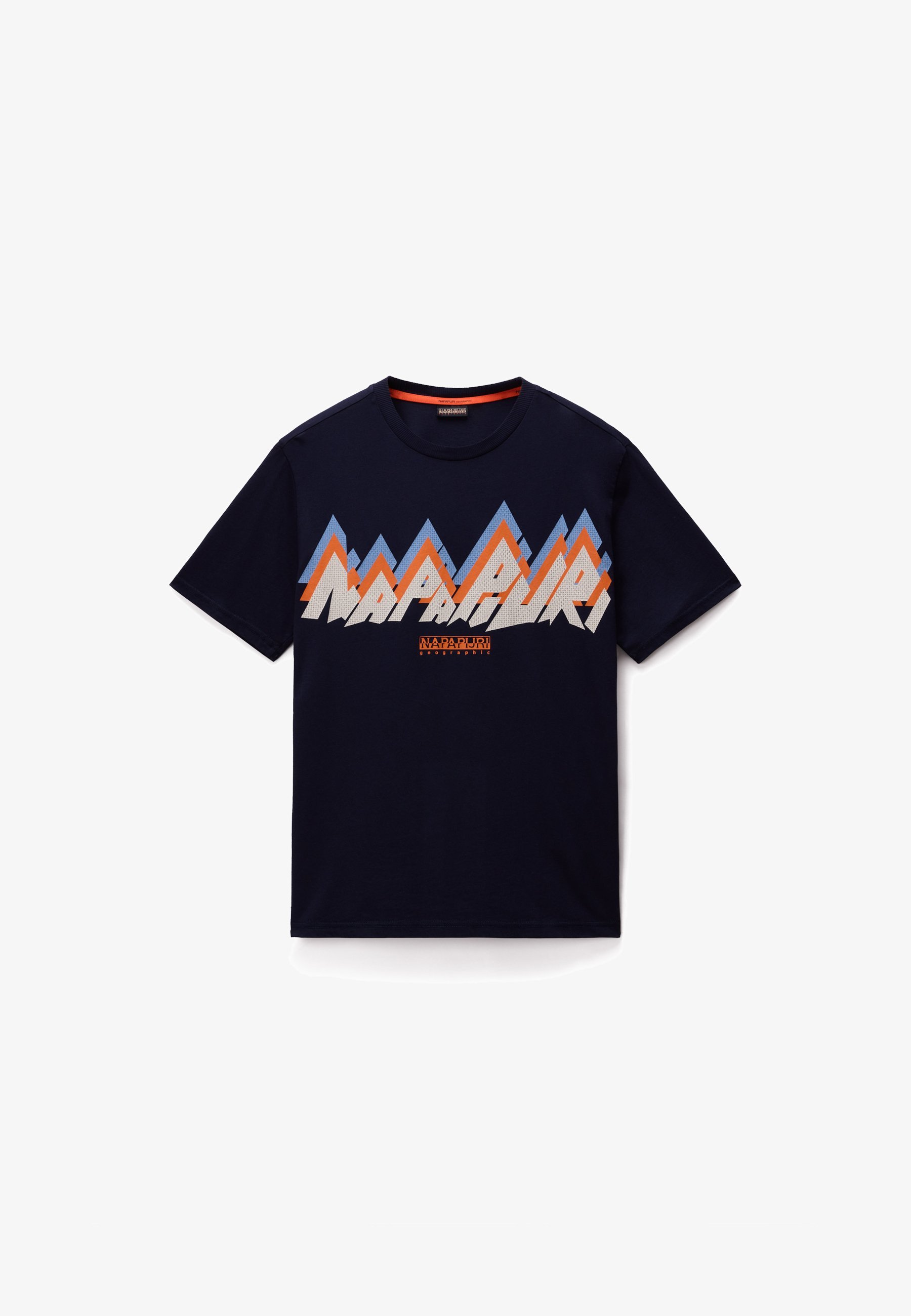 Napapijri FIEMME - T-Shirt mit Print - blu marine