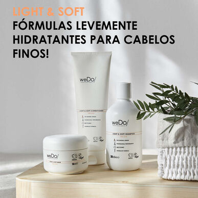 Mascarilla ligera y suave WeDo Professionals para cabello fino 150 ml