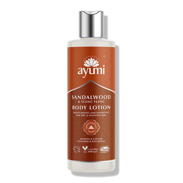 Loțiune de corp Ayumi Naturals Ylang Ylang și lemn de santal 250 ml