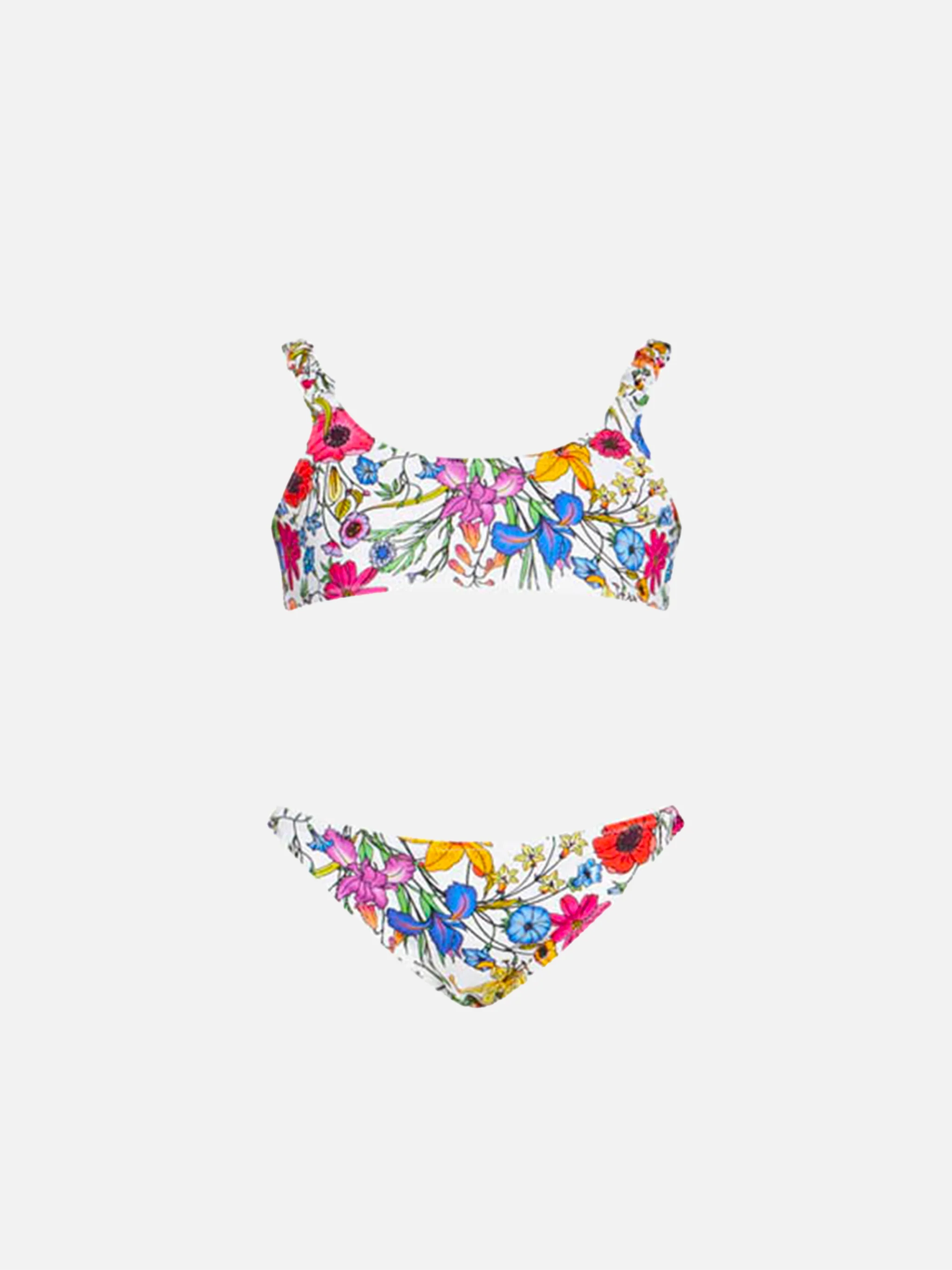 Babybralette met bloemenprint