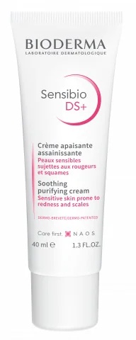 BIODERMA Bioderma Sensibio DS+ Beruhigende Reinigungscreme für gerötete Haut mit Schuppen 40 ml