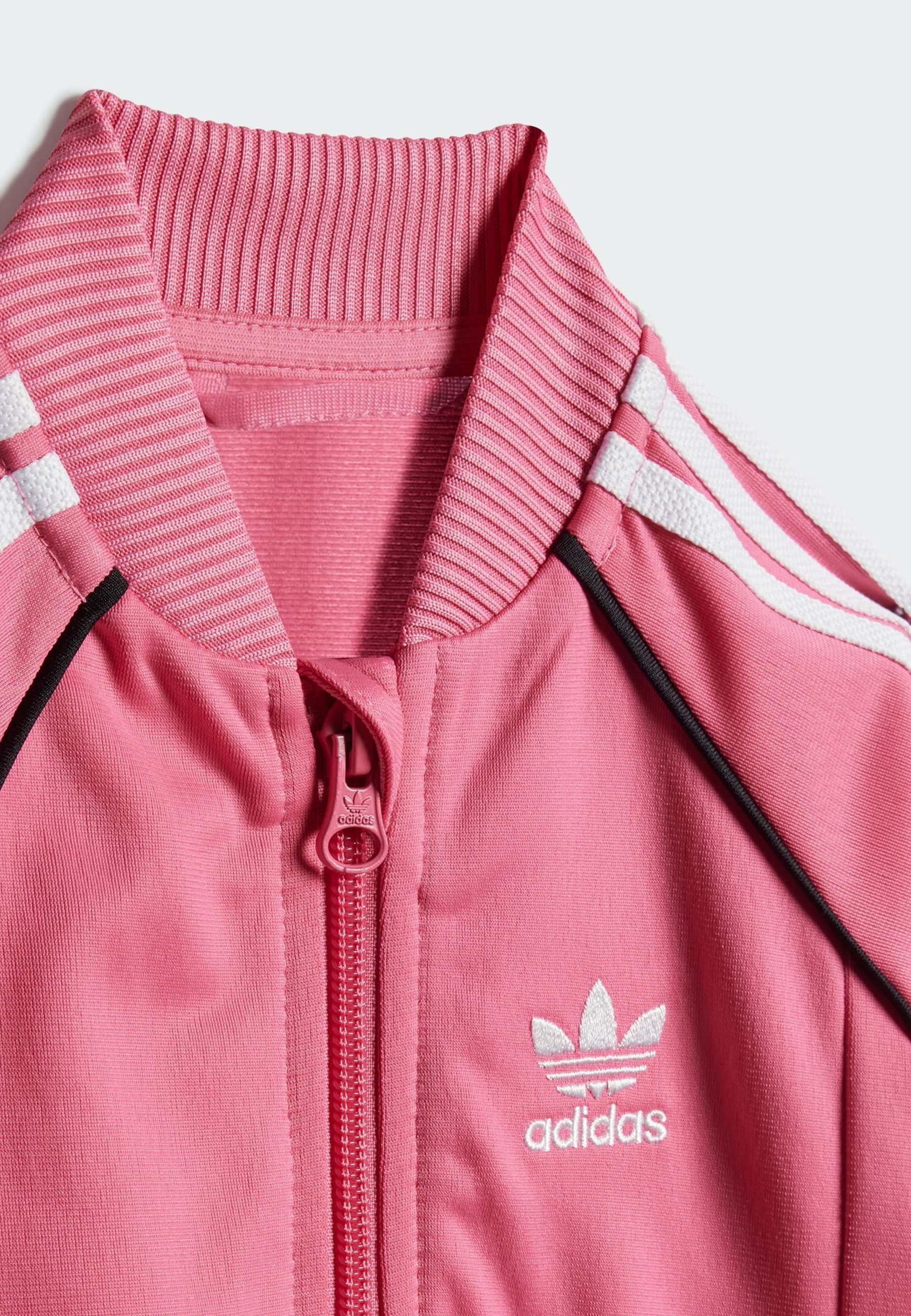adidas Originals SET - Trainingspak - pink fusion pink fusion wit