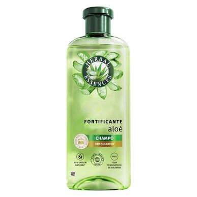 Herbal Essences Erősítő Sampon Aloe Verával, Szulfátmentes Hidratáló Sampon Száraz Hajra, 350ml