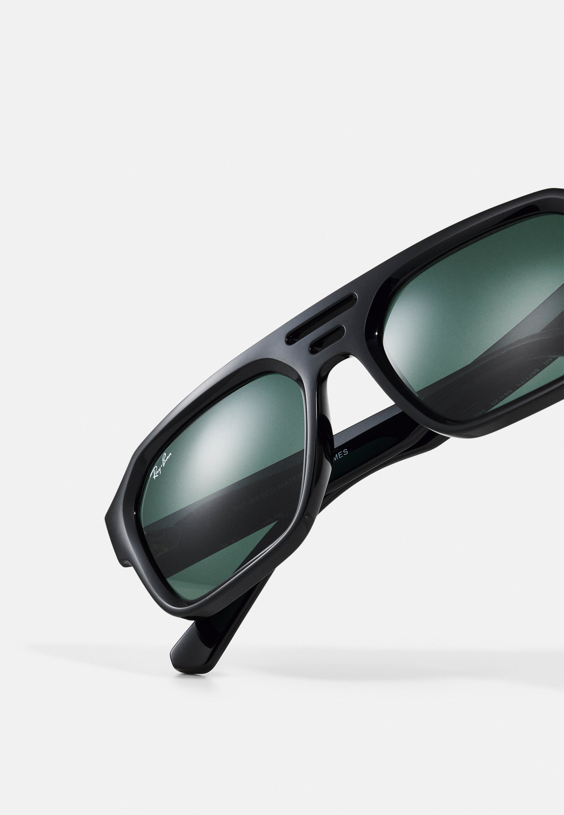 Ray-Ban UNISEX - Occhiali da sole - nero/verde scuro