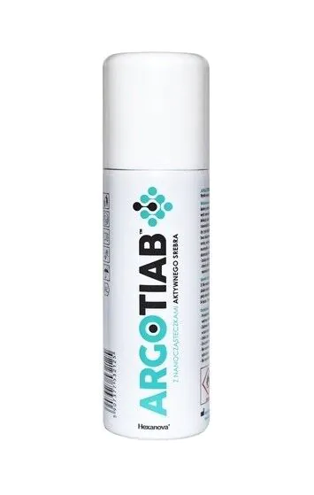 Argotiab Spray na rany z mikrocząsteczkami aktywnego srebra
