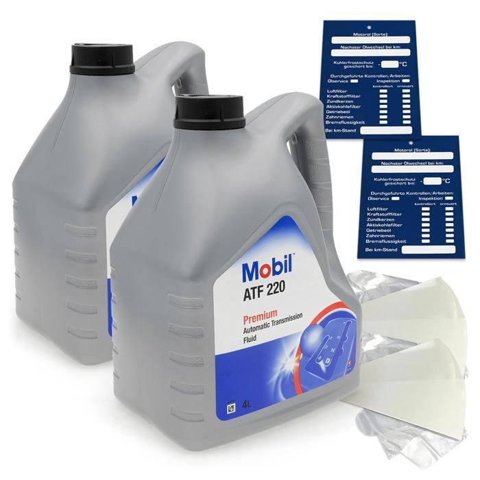 Fluido para transmisión automática Mobil ATF 220 Premium Dexron II D MB 236.7 de 8 litros