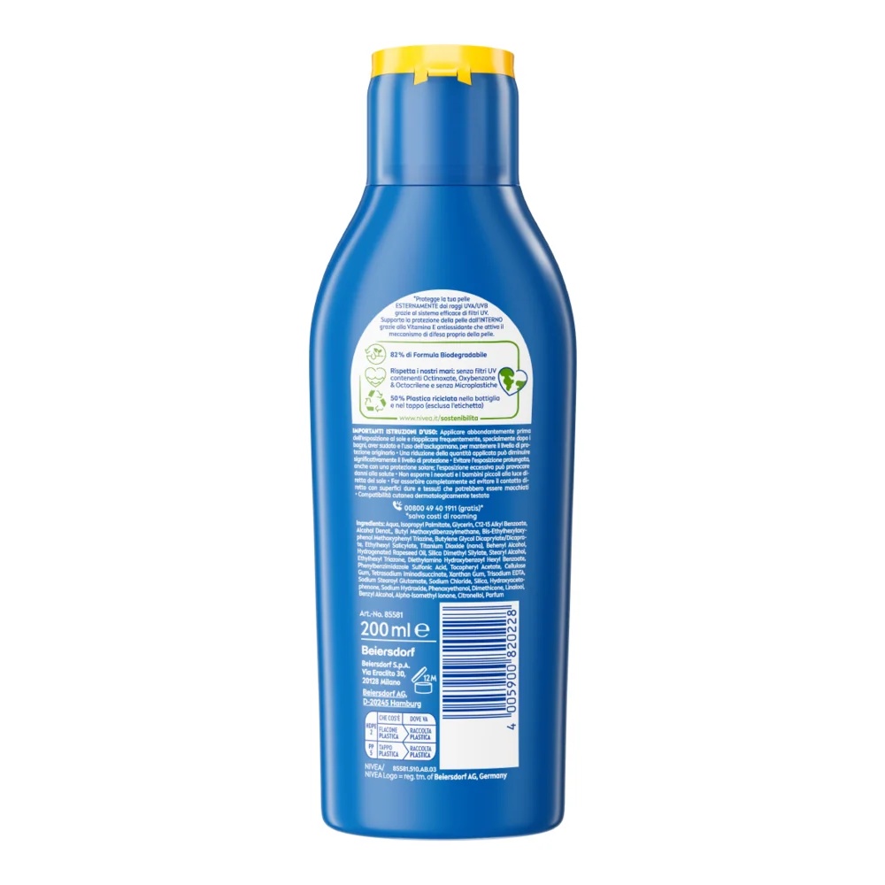 NIVEA Protect & Feuchtigkeitsspendende Körperlotion FP30 mit Sonnenschutz