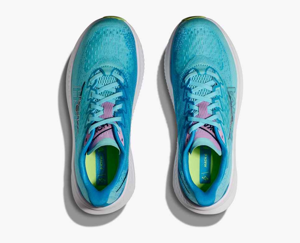 HOKA Mach 6 Wolkenloos / Waterpark