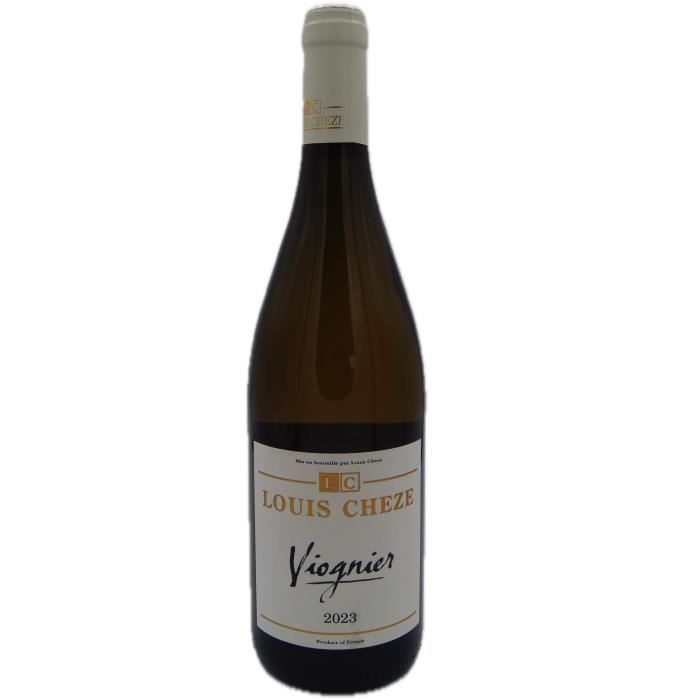 Maison Louis Cheze 2024 Collines Rhodaniennes Viognier - Vin blanc de la Vallée du Rhône