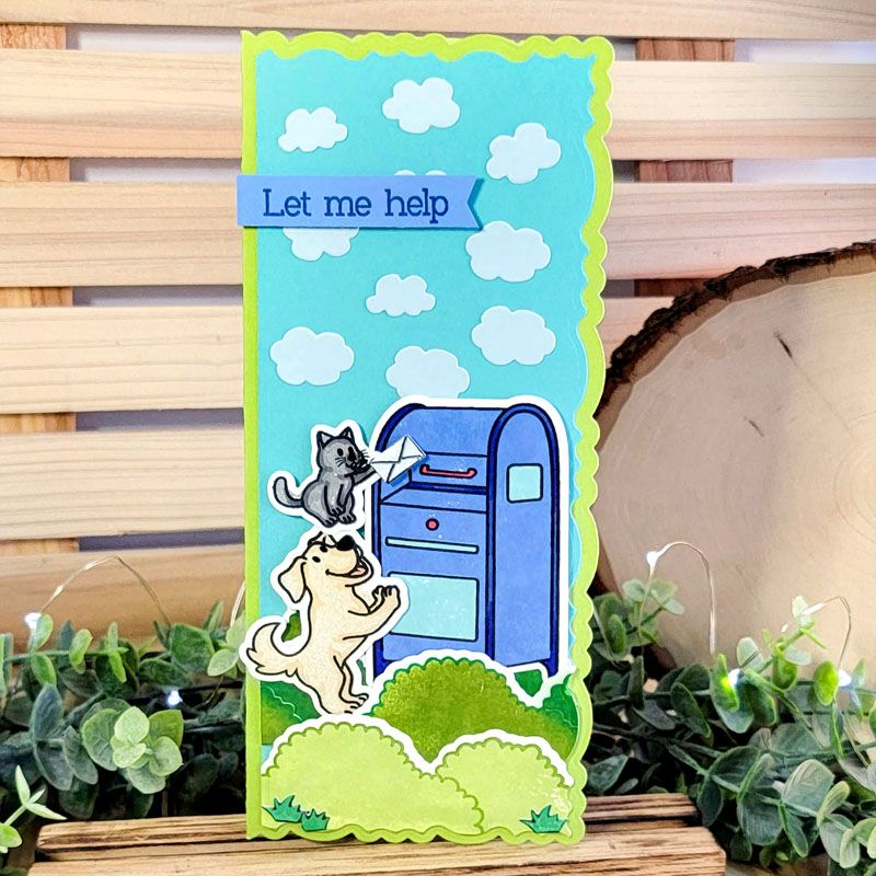 morebigmailbox2stamp Clear Stamp Set