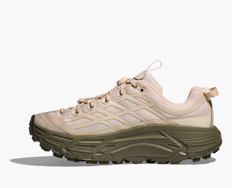 HOKA Mafate Three2 Latte d'avena / Eucalipto