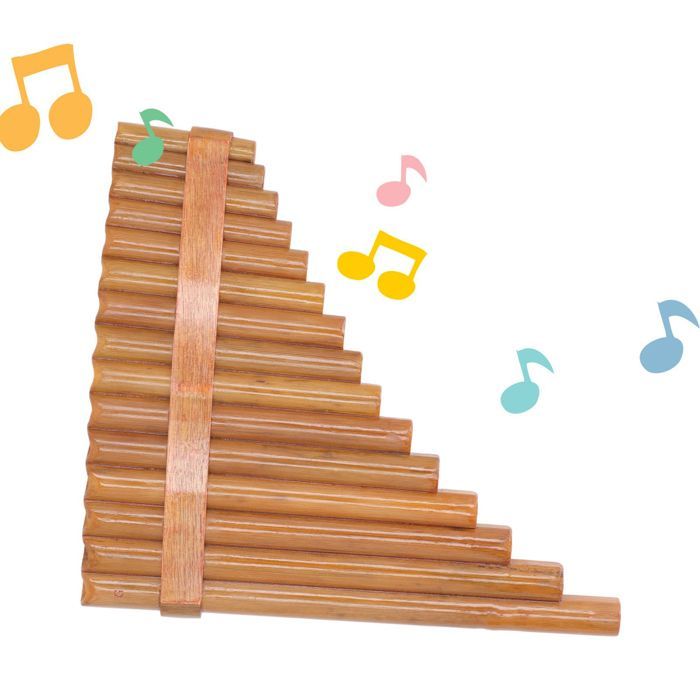 Flauta de Pan musical profesional Vvikizy, 15 instrumentos, para diestros