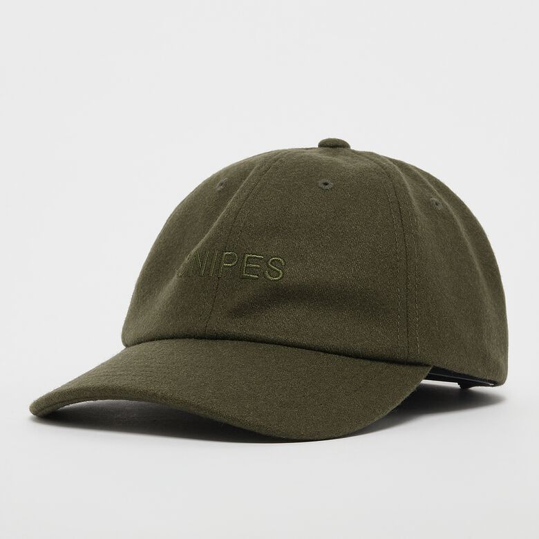 Tonal Bold Logo Wool Baseball Cap