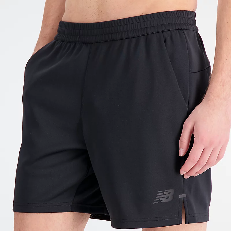 Tenacity gebreide trainingsshorts voor heren - zwart