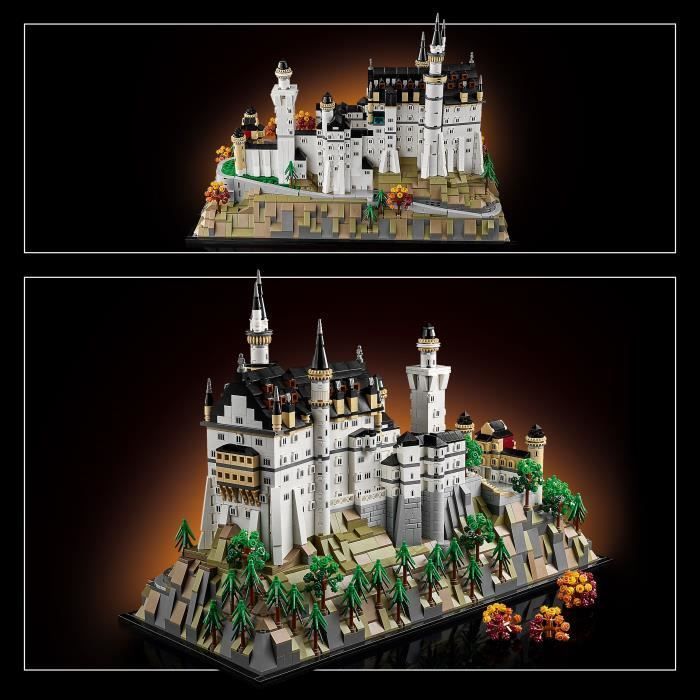 LEGO Architecture 21063 Castello di Neuschwanstein - Set di costruzioni per adulti