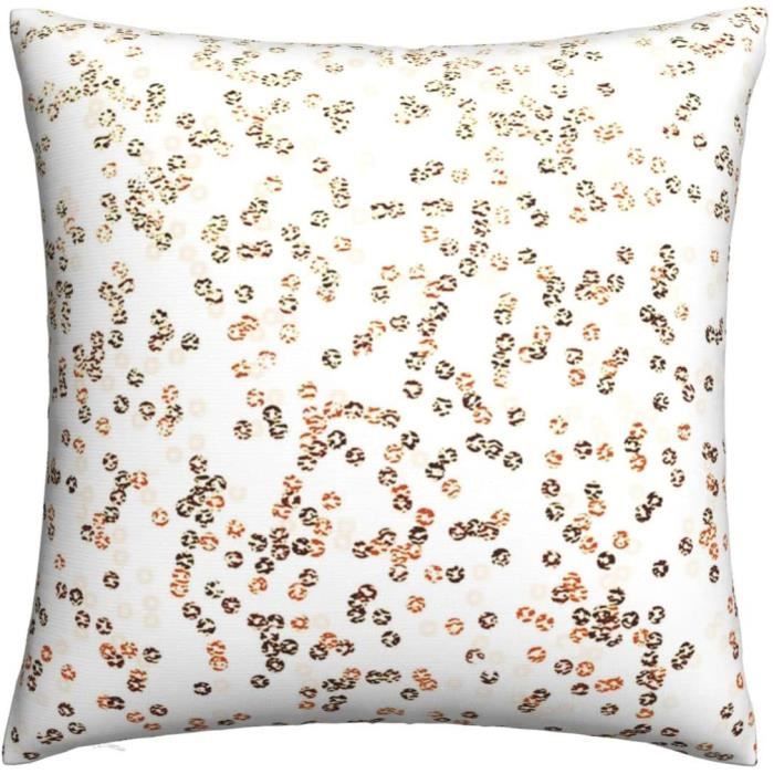 Funda de almohada - Blanca - 50x75cm - Rayas - Contemporánea