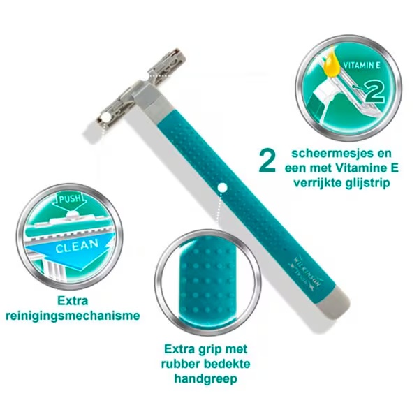 Wilkinson Sword Extra 2 Sensitive britvice za jednokratnu upotrebu 15 komada