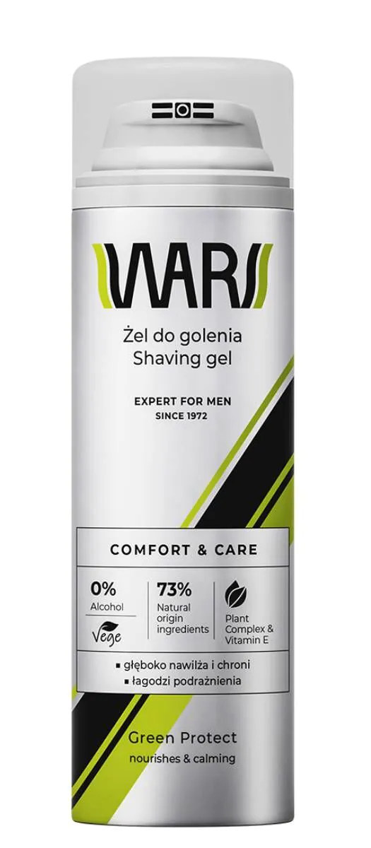Wars Expert For Men Żel do golenia Green Protect 200ml