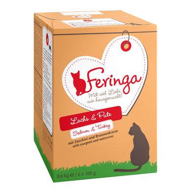 Feringa Classic Fleischmenü-Tabletts Sparpackung 48 x 100 g