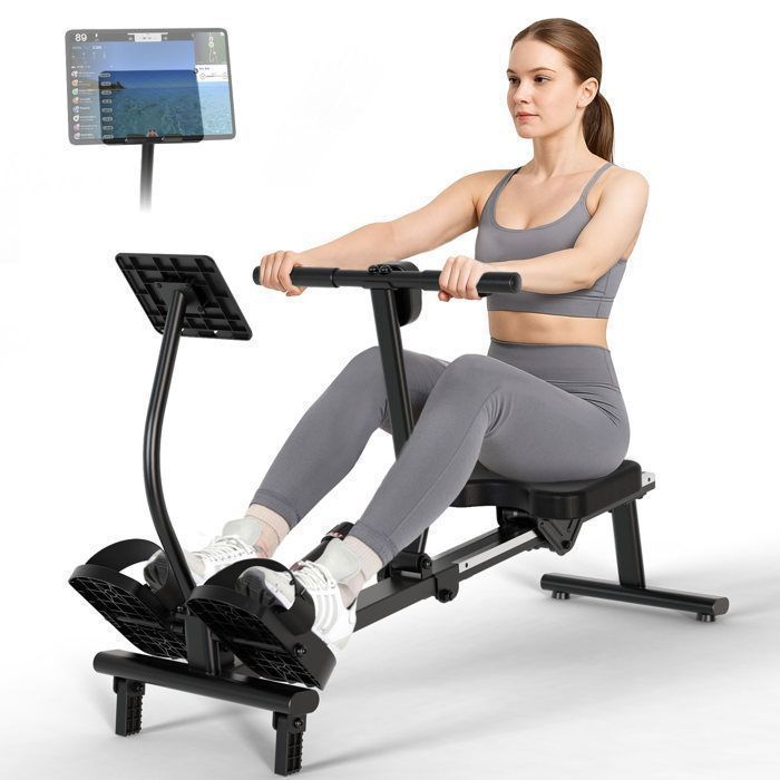 Rameur d'appartement - JOROTO - MR10B - 12 niveaux - Pliable (gain 70%) - Écran LCD Bluetooth - 120 kg