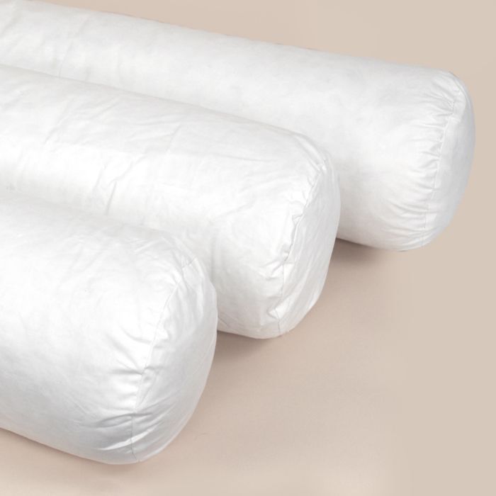 Almofada cilíndrica de 70 cm GRIZZ'LIT FEATHERS 100% penas de pato