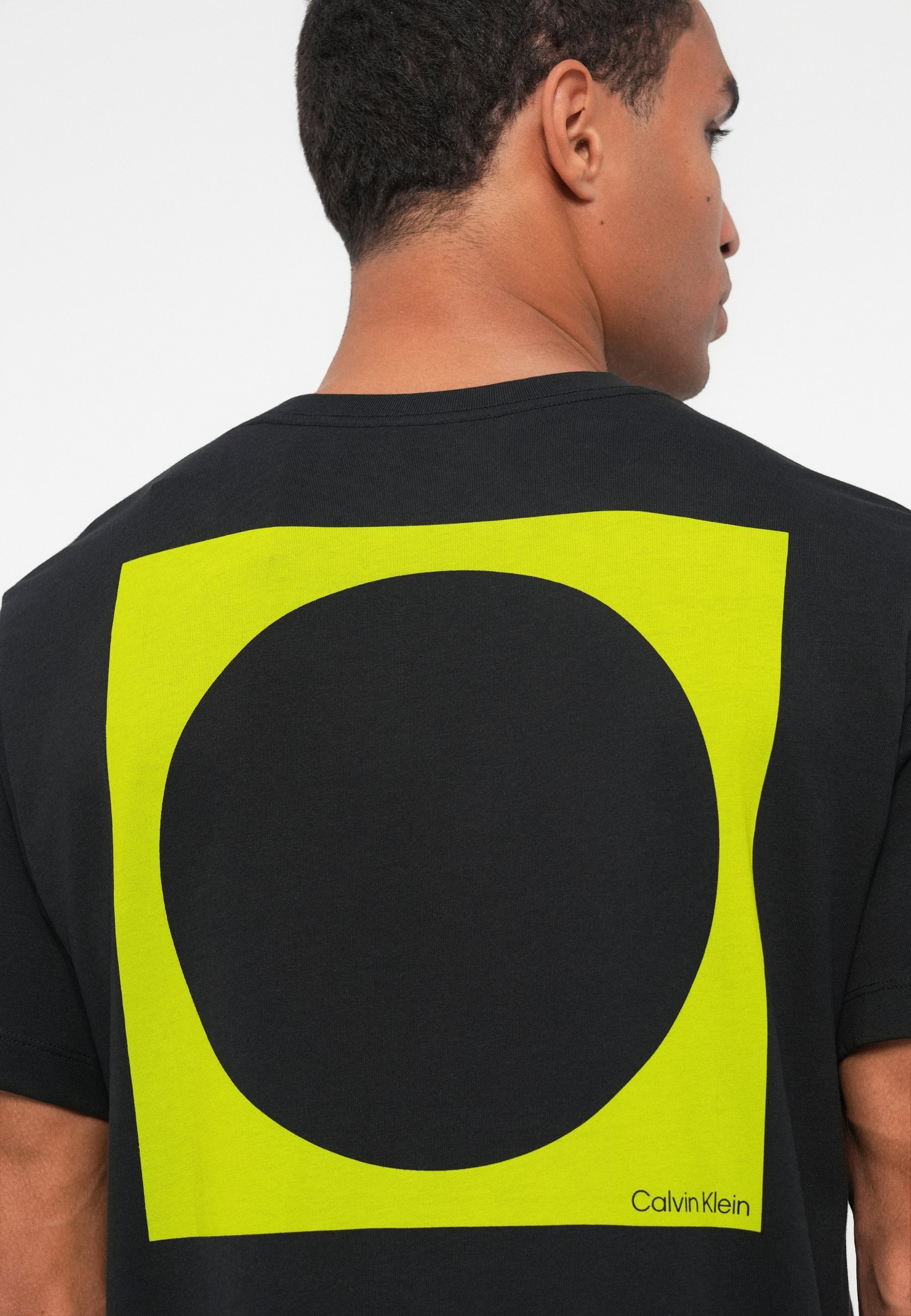 Calvin Klein Jeans T-shirt met print - zwart