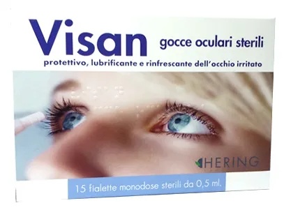 HERING Hering Visa oogdruppels 15 flesjes van 0,5 ml